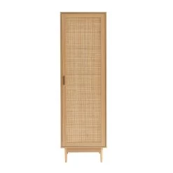 Armoire AMANA Effet Chêne Et Cannage Rotin 1 Porte H180cm 11 Armoire AMANA Effet Chêne Et Cannage Rotin 1 Porte H180cm -Meuble Déco Soldes armoire amana effet chene et cannage rotin 1 porte h180cm 4