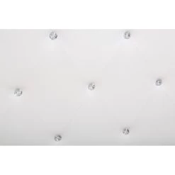 Lit Coffre BAHIA Simili Blanc 140x190 Sommier Inclus -Meuble Déco Soldes bahia lit coffre 149 blanc 1