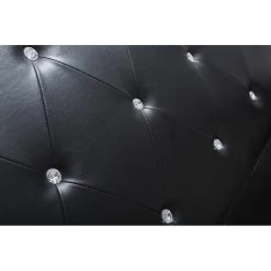 Lit Coffre BAHIA Simili Noir 140x190 Sommier Inclus 7 Lit Coffre BAHIA Simili Noir 140x190 Sommier Inclus -Meuble Déco Soldes bahia lit coffre 149 noir 1
