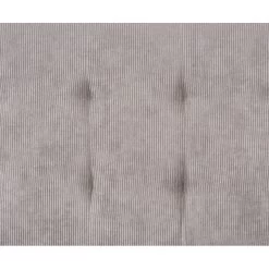 Banquette NINO Convertible Velours Côtelé Gris Clair -Meuble Déco Soldes banquette nino convertible velours cotele grege 5