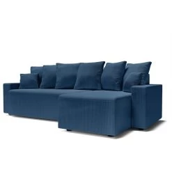 Canapé D'angle ALMA Convertible Velours Côtelé Bleu Cobalt 4 Places 12 Canapé D'angle ALMA Convertible Velours Côtelé Bleu Cobalt 4 Places -Meuble Déco Soldes canape angle alma convertible velours cotele bleu cobalt 4 places 2