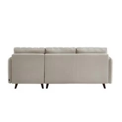 Canapé D'angle IDAHO Tissu Sable Fixe 9 Canapé D'angle IDAHO Tissu Sable Fixe -Meuble Déco Soldes canape angle idaho tissu sable angle fixe 3