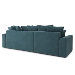 Canapé D'angle NOVA Convertible Tissu Bleu Paon 4 Places 15 Canapé D'angle NOVA Convertible Tissu Bleu Paon 4 Places -Meuble Déco Soldes canape angle nova convertible tissu bleu paon 4 places 5