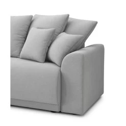 Canapé D'angle NOVA Convertible Tissu Gris 4 Places 16 Canapé D'angle NOVA Convertible Tissu Gris 4 Places -Meuble Déco Soldes canape angle nova convertible tissu gris 4 places 6