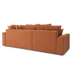 Canapé D'angle NOVA Convertible Tissu Rouille 4 Places 15 Canapé D'angle NOVA Convertible Tissu Rouille 4 Places -Meuble Déco Soldes canape angle nova convertible tissu rouille 4 places 5
