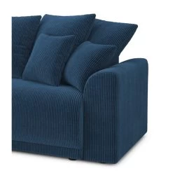 Canapé D'angle NOVA Convertible Velours Côtelé Bleu Cobalt 4 Places 16 Canapé D'angle NOVA Convertible Velours Côtelé Bleu Cobalt 4 Places -Meuble Déco Soldes canape angle nova convertible velours cotele bleu cobalt 4 places 6