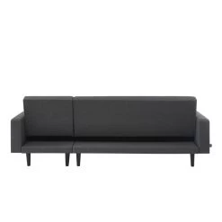Canapé D'angle LUXURY Convertible Tissu Anthracite 4 Places -Meuble Déco Soldes canape d angle luxury convertible tissu anthracite 4 places 6