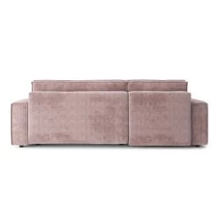 Canapé D'angle MIRA Convertible Et Réversible Velours Côtelé Mauve 13 Canapé D'angle MIRA Convertible Et Réversible Velours Côtelé Mauve -Meuble Déco Soldes canape d angle mira convertible et reversible velours cotele mauve 5