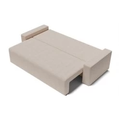 Canapé Droit ALMA Convertible Tissu Beige 3 Places 13 Canapé Droit ALMA Convertible Tissu Beige 3 Places -Meuble Déco Soldes canape droit alma convertible tissu beige 3 places 3