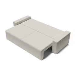 Canapé Droit ALMA Convertible Tissu Bouclette Blanc 3 Places 13 Canapé Droit ALMA Convertible Tissu Bouclette Blanc 3 Places -Meuble Déco Soldes canape droit alma convertible tissu bouclette blanc 3 places 3