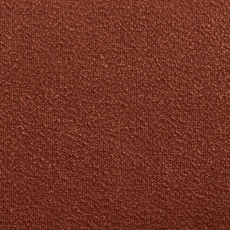 Canapé Droit JADE En Tissu Bouclette Terracotta Convertible 2 Places 6 Canapé Droit JADE En Tissu Bouclette Terracotta Convertible 2 Places – Image 6