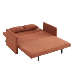 Canapé Droit JADE En Tissu Bouclette Terracotta Convertible 3 Places 11 Canapé Droit JADE En Tissu Bouclette Terracotta Convertible 3 Places -Meuble Déco Soldes canape droit jade en tissu bouclette terracotta convertible 3 places 3