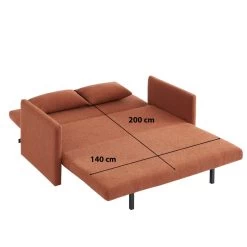 Canapé Droit JADE En Tissu Bouclette Terracotta Convertible 3 Places 15 Canapé Droit JADE En Tissu Bouclette Terracotta Convertible 3 Places -Meuble Déco Soldes canape droit jade en tissu bouclette terracotta convertible 3 places 7