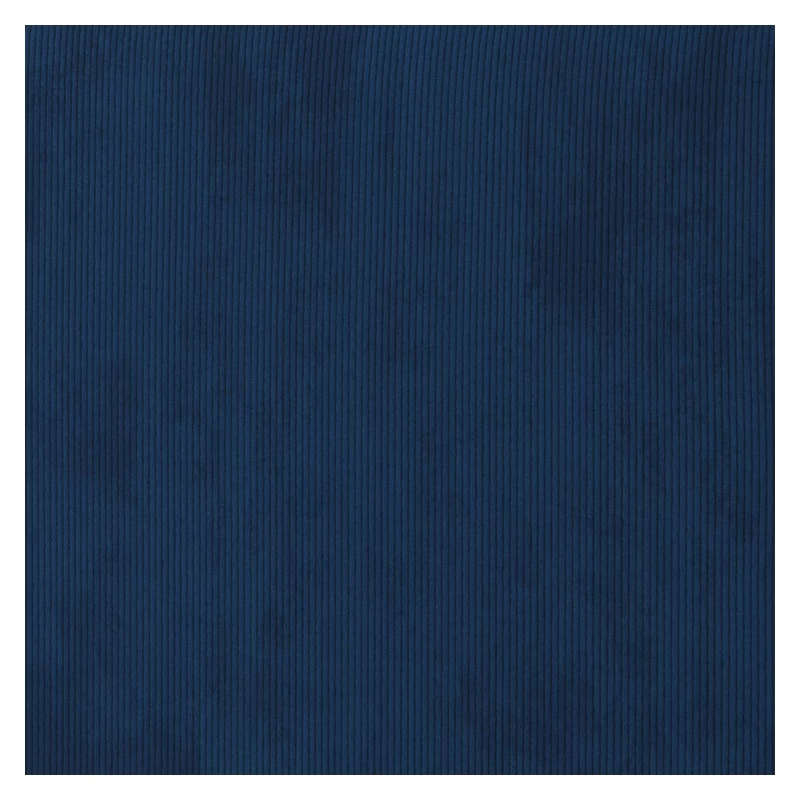 Canapé Droit KRISTI Convertible Velours Côtelé Bleu 3 Places 8 Canapé Droit KRISTI Convertible Velours Côtelé Bleu 3 Places – Image 8