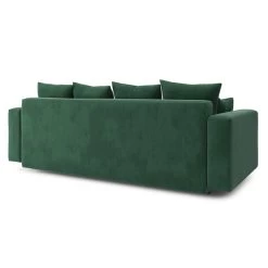 Canapé Droit KRISTI Convertible Velours Côtelé Vert 3 Places 13 Canapé Droit KRISTI Convertible Velours Côtelé Vert 3 Places -Meuble Déco Soldes canape droit kristi convertible velours cotele vert 3 places 5