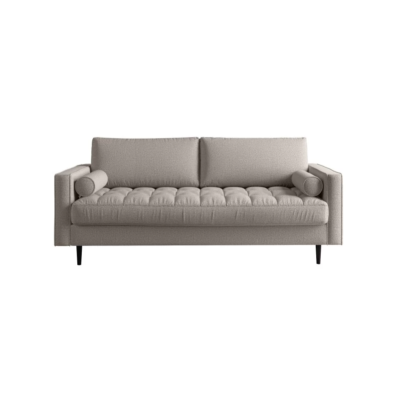 Canapé Droit MAEL Cacharel En Tissu Moka Fixe 2 Canapé Droit MAEL Cacharel En Tissu Moka Fixe – Image 2