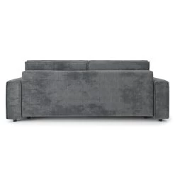 Canapé Droit MIRA Convertible Velours Côtelé Gris Souris 13 Canapé Droit MIRA Convertible Velours Côtelé Gris Souris -Meuble Déco Soldes canape droit mira convertible velours cotele gris souris 3pl 5