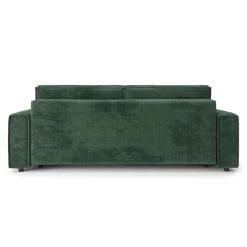 Canapé Droit MIRA Convertible Velours Côtelé Vert 3 Places 13 Canapé Droit MIRA Convertible Velours Côtelé Vert 3 Places -Meuble Déco Soldes canape droit mira convertible velours cotele vert 3 places 5