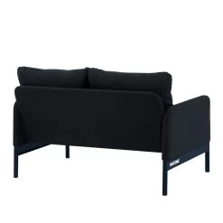 Canapé Droit PANTONE Fixe Tissu Bleu Nuit 2 Places -Meuble Déco Soldes canape droit pantone fixe tissu bleu 2 places 3