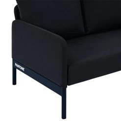 Canapé Droit PANTONE Fixe Tissu Bleu Nuit 2 Places -Meuble Déco Soldes canape droit pantone fixe tissu bleu 2 places 4