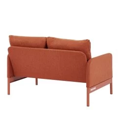 Canapé Droit PANTONE Fixe Tissu Terracotta 2 Places 11 Canapé Droit PANTONE Fixe Tissu Terracotta 2 Places -Meuble Déco Soldes canape droit pantone fixe tissu rouge 2 places 3