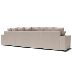 Canapé Panoramique ALMA Convertible Velours Côtelé Grège 6 Places 15 Canapé Panoramique ALMA Convertible Velours Côtelé Grège 6 Places -Meuble Déco Soldes canape panoramique alma convertible velours cotele grege 6 places 5