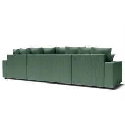 Canapé Panoramique ALMA Convertible Velours Côtelé Vert 6 Places 15 Canapé Panoramique ALMA Convertible Velours Côtelé Vert 6 Places -Meuble Déco Soldes canape panoramique alma convertible velours cotele vert 6 places 5