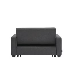 Canapé Droit LENA Convertible Tissu Gris 2 Places 13 Canapé Droit LENA Convertible Tissu Gris 2 Places -Meuble Déco Soldes canpe droit lena convertible tissu gris 2 places 5