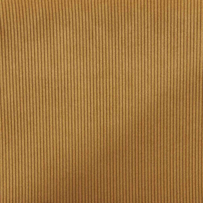 Fauteuil De Bureau BARNABE En Velours Côtelé Ocre 6 Fauteuil De Bureau BARNABE En Velours Côtelé Ocre – Image 6