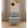 Fauteuil SARAH En Tissu Gris