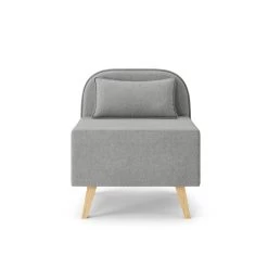 Fauteuil SARAH En Tissu Gris 9 Fauteuil SARAH En Tissu Gris -Meuble Déco Soldes fauteuil sarah en tissu gris 2