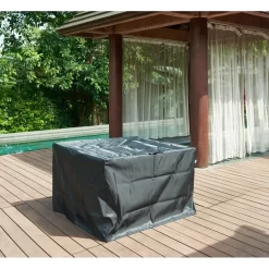 Housse De Protection Pour Ensemble Repas 4 Places Noir