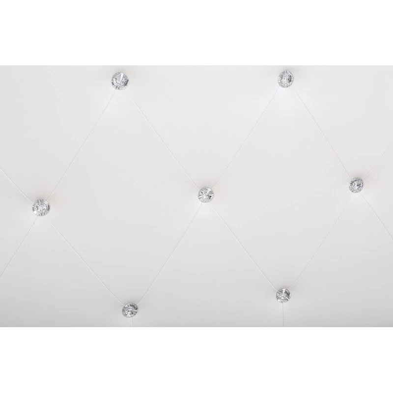 Lit Coffre BAHIA Simili Blanc 160x200 Sommier Inclus 3 Lit Coffre BAHIA Simili Blanc 160x200 Sommier Inclus – Image 3