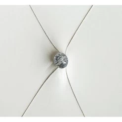 Lit Coffre Enfant BAHIA Simili Blanc 90x190 Sommier Inclus -Meuble Déco Soldes lit coffre enfant bahia 2