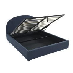 Lit Coffre OLAF Tissu Bouclette Bleu Foncé 160x200 Sommier Inclus 18 Lit Coffre OLAF Tissu Bouclette Bleu Foncé 160x200 Sommier Inclus -Meuble Déco Soldes lit coffre olaf laine bouclee bleu fonce 160x200 sommier inclus 7