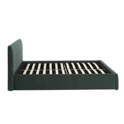 Lit Coffre SEGURO Velours Vert Forêt 140x190 Sommier Inclus 14 Lit Coffre SEGURO Velours Vert Forêt 140x190 Sommier Inclus -Meuble Déco Soldes lit coffre seguro velours vert foret 140x190 sommier inclus 5