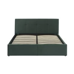 Lit Coffre SEGURO Velours Vert Forêt 140x190 Sommier Inclus 15 Lit Coffre SEGURO Velours Vert Forêt 140x190 Sommier Inclus -Meuble Déco Soldes lit coffre seguro velours vert foret 140x190 sommier inclus 6