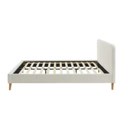 Lit Double ANDREAS Bouclette Blanche Sommier 160x200cm Inclus 15 Lit Double ANDREAS Bouclette Blanche Sommier 160x200cm Inclus -Meuble Déco Soldes lit double andreas laine bouclee blanche sommier 160x200cm inclus 6