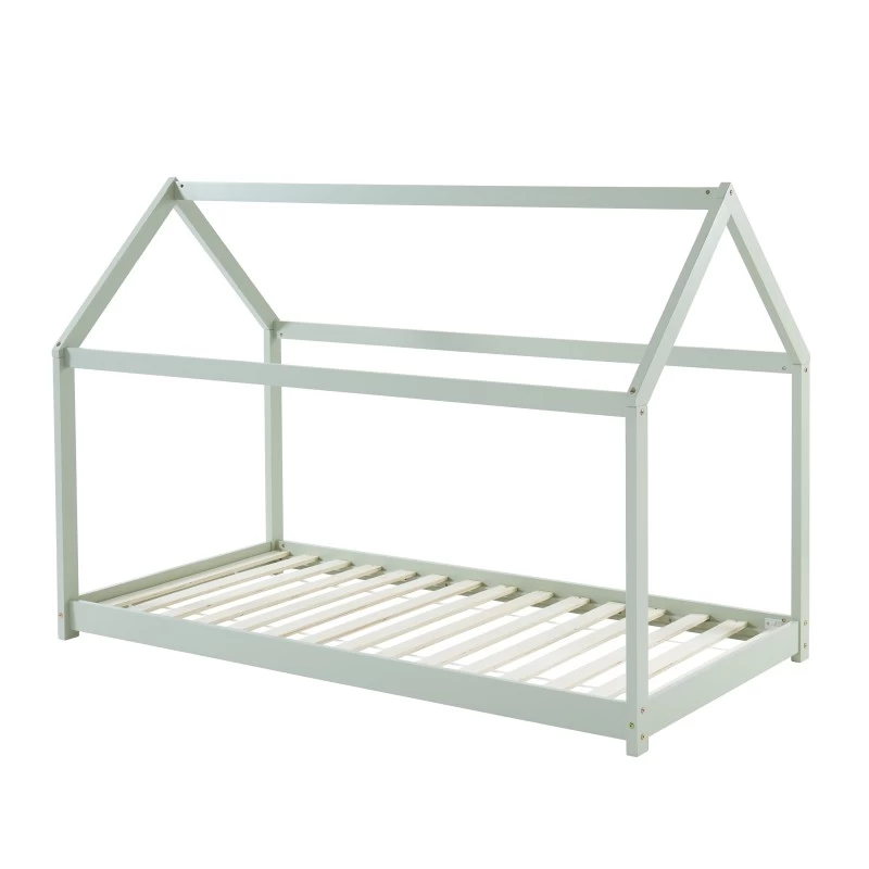 Lit Enfant Cabane TINY Pin Vert 90x190 Sommier Inclus 5 Lit Enfant Cabane TINY Pin Vert 90x190 Sommier Inclus – Image 5