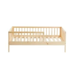 Lit Enfant LOU Pin Massif 70x140 Sommier Inclus -Meuble Déco Soldes lit enfant lou en pin massif couleur bois naturel 70 x 140 cm 5