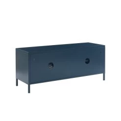 Meuble Tv PANTONE Métal Bleu Nuit 120 Cm -Meuble Déco Soldes meuble tv pantone metal bleu nuit 120 cm 6