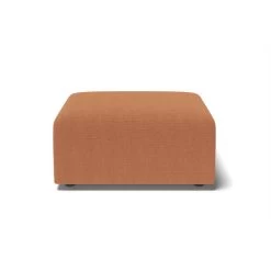 Meuble Déco Soldes -Meuble Déco Soldes pouf milo tissu rouille 1 place 1