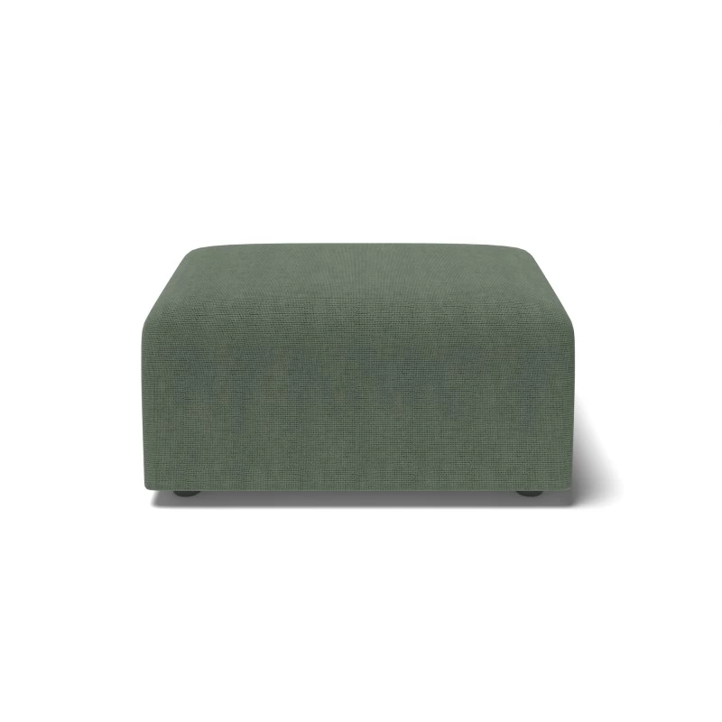 Pouf MILO Tissu Vert 1 Place 2 Pouf MILO Tissu Vert 1 Place – Image 2