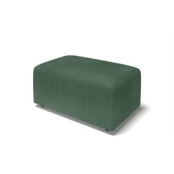 Pouf MILO Velours Côtelé Vert 1 Place 8 Pouf MILO Velours Côtelé Vert 1 Place -Meuble Déco Soldes pouf milo velours cotele vert 1 place 2