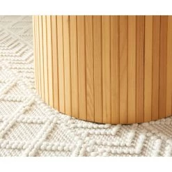 Table à Manger ERNEST Frêne 120cm -Meuble Déco Soldes table a manger ernest placage chene 120cm 3