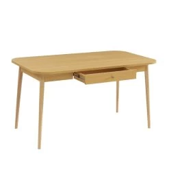 Table à Manger MACARON Effet Chêne Avec Tiroir 15 Table à Manger MACARON Effet Chêne Avec Tiroir -Meuble Déco Soldes table a manger macaron effet chene avec tiroir 5