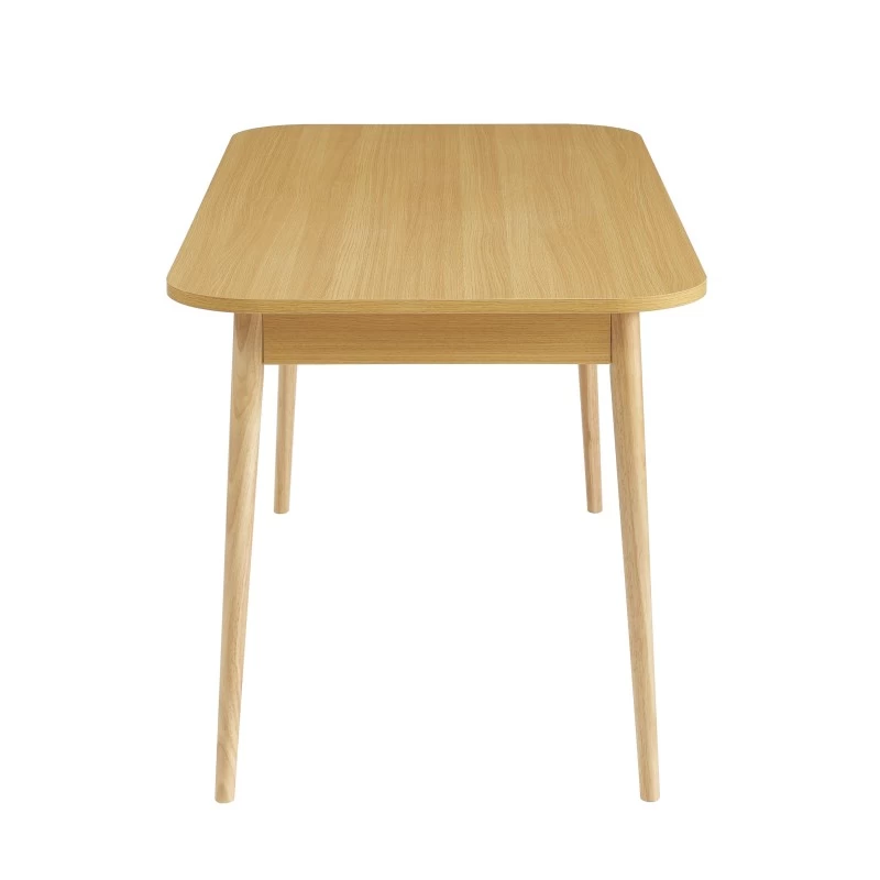 Table à Manger MACARON Effet Chêne Avec Tiroir 9 Table à Manger MACARON Effet Chêne Avec Tiroir – Image 9