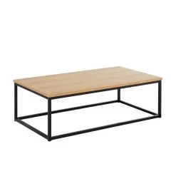 Table Basse BRIXTON Placage Frêne 110cm -Meuble Déco Soldes table basse brixton 3
