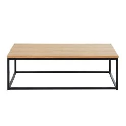 Table Basse BRIXTON Placage Frêne 110cm -Meuble Déco Soldes table basse brixton 4