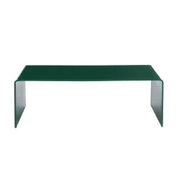 Table Basse PANTONE Verre Courbé Vert Olive 120cm 11 Table Basse PANTONE Verre Courbé Vert Olive 120cm -Meuble Déco Soldes table basse pantone verre courbe vert olive 120cm 4